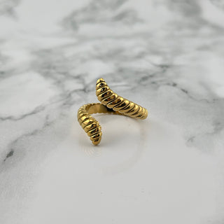 Anillo de serpiente ajustable