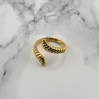 Anillo de serpiente ajustable