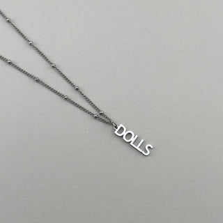 Dolls Collar de plata